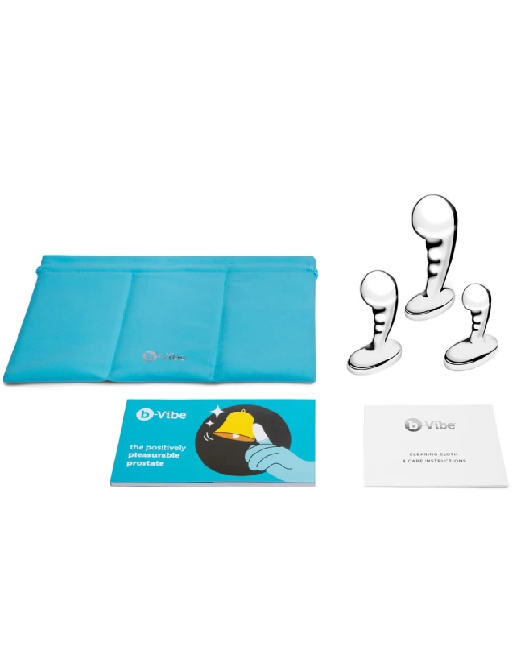 B-Vibe Stainless Steel Weighted Prostate Training Set - Image 11
