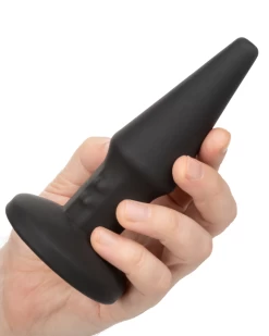 CalExotics Bionic Beaded Black Rimming Vibrating Butt Plug