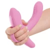 Rock N Grind Remote Controlled Pink G-Spot & Clitoral Vibrator