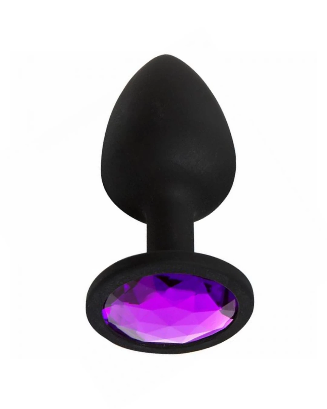 Doc Johnson Booty Bling Jeweled Silicone Butt Plug - Small - Various Colors