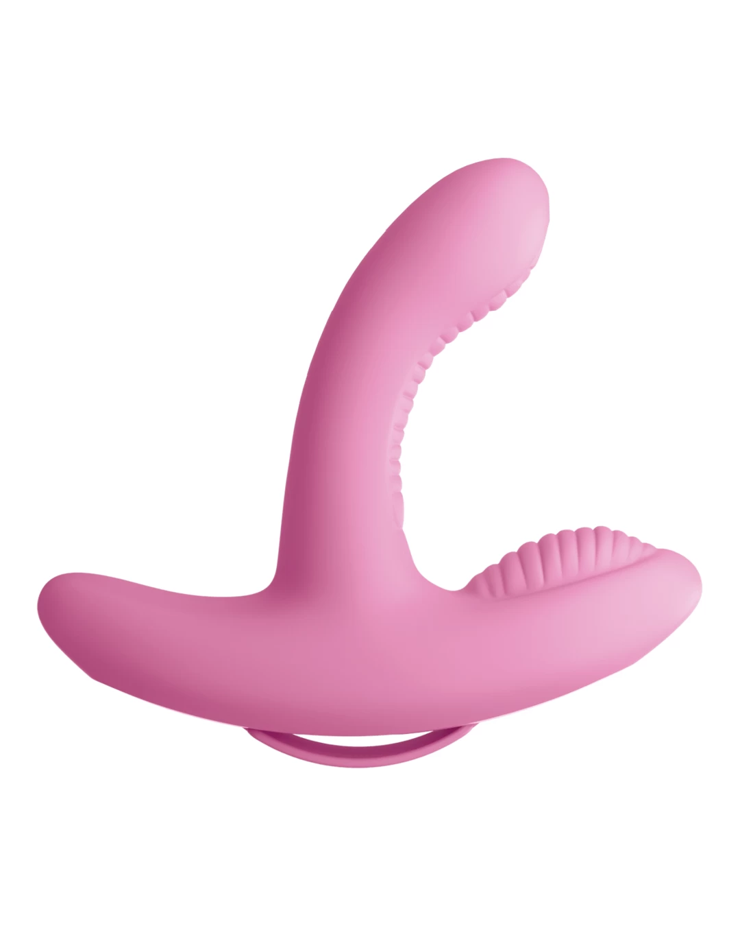 Rock N Grind Remote Controlled Pink G-Spot & Clitoral Vibrator - Image 2