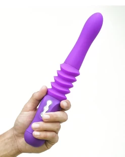Maia Monroe Rechargeable Remote Control Suction Cup Thrusting Vibrator