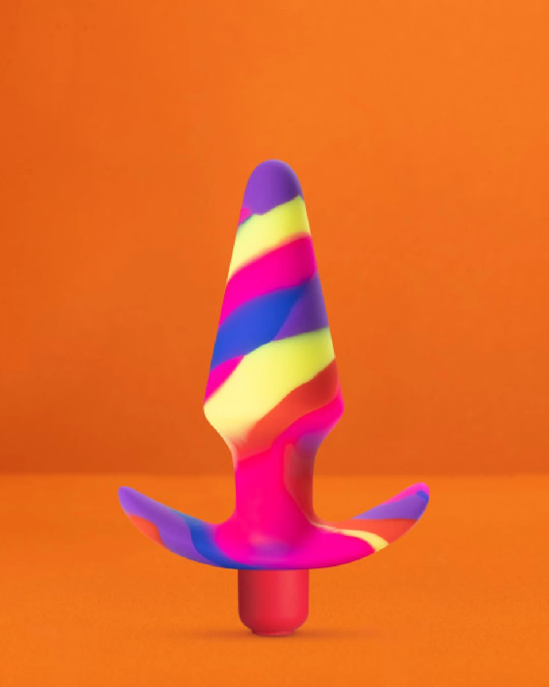 Blush Free Spirit Vibrating 10 Function Beginner Silicone Butt Plug - Image 5