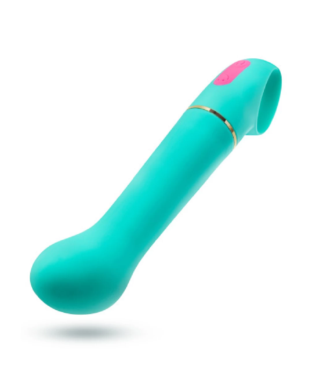 Blush Aria Flirty AF Beginner Teal Silicone G-Spot Vibrator - Image 3