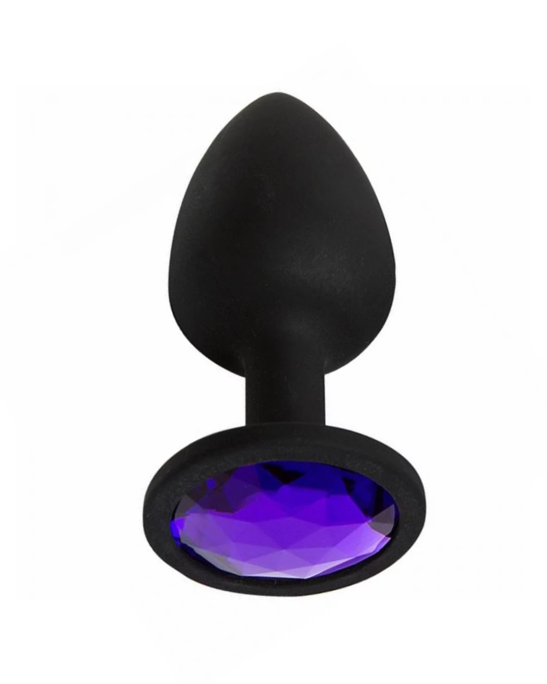 Doc Johnson Booty Bling Jeweled Silicone Butt Plug - Small - Various Colors - Image 2