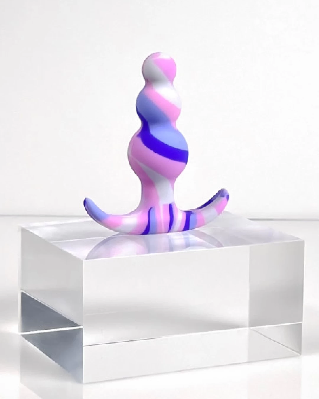 Blush Twilight Beginner Purple And Pink Silicone Butt Plug - Image 4