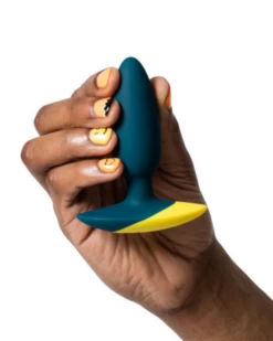 Wow Romp Bass Vibrating Beginner Anal Plug - Teal