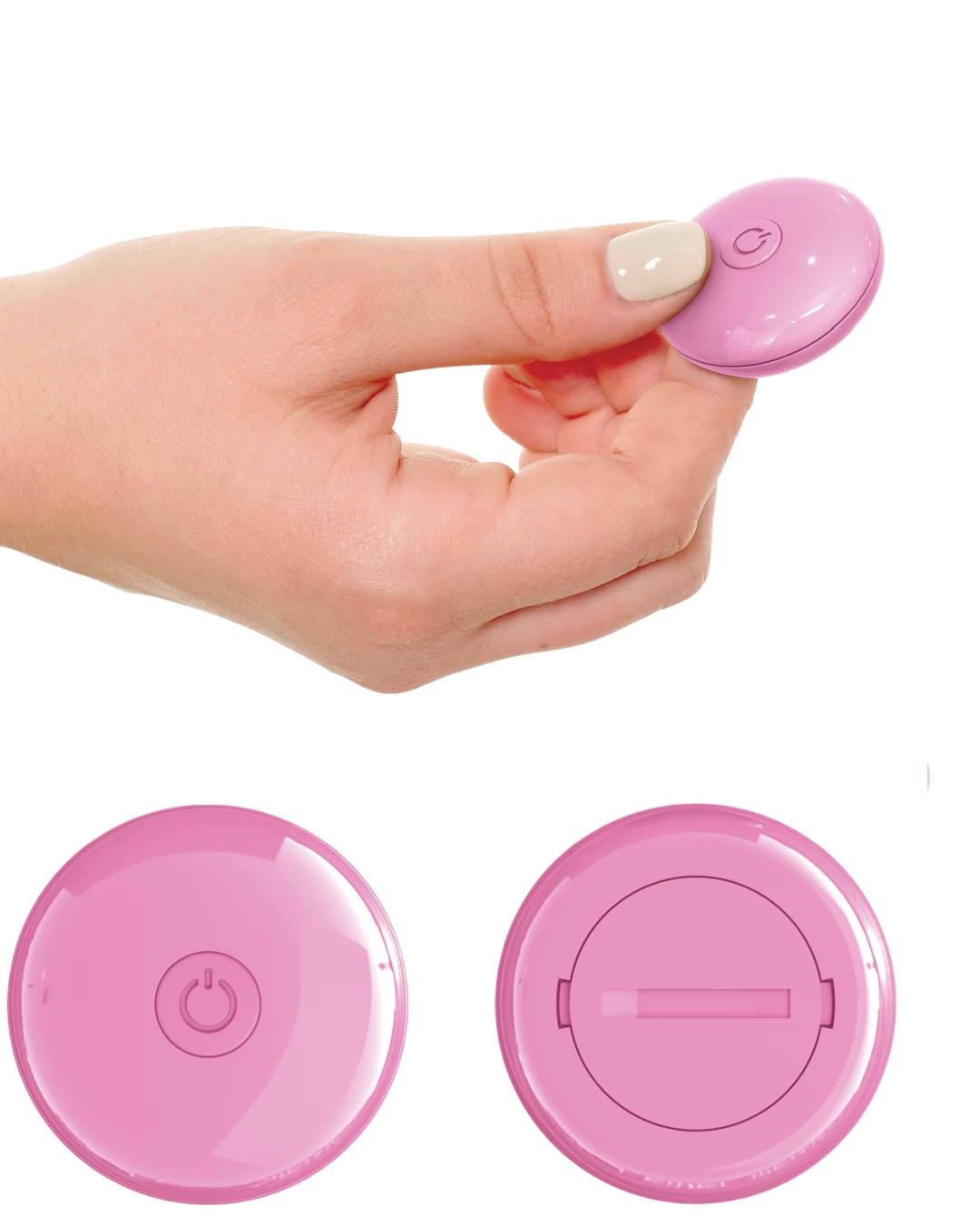 Rock N Grind Remote Controlled Pink G-Spot & Clitoral Vibrator - Image 4