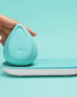 Biird Evii Squishy Silicone Double Motor External Vibrator - Teal