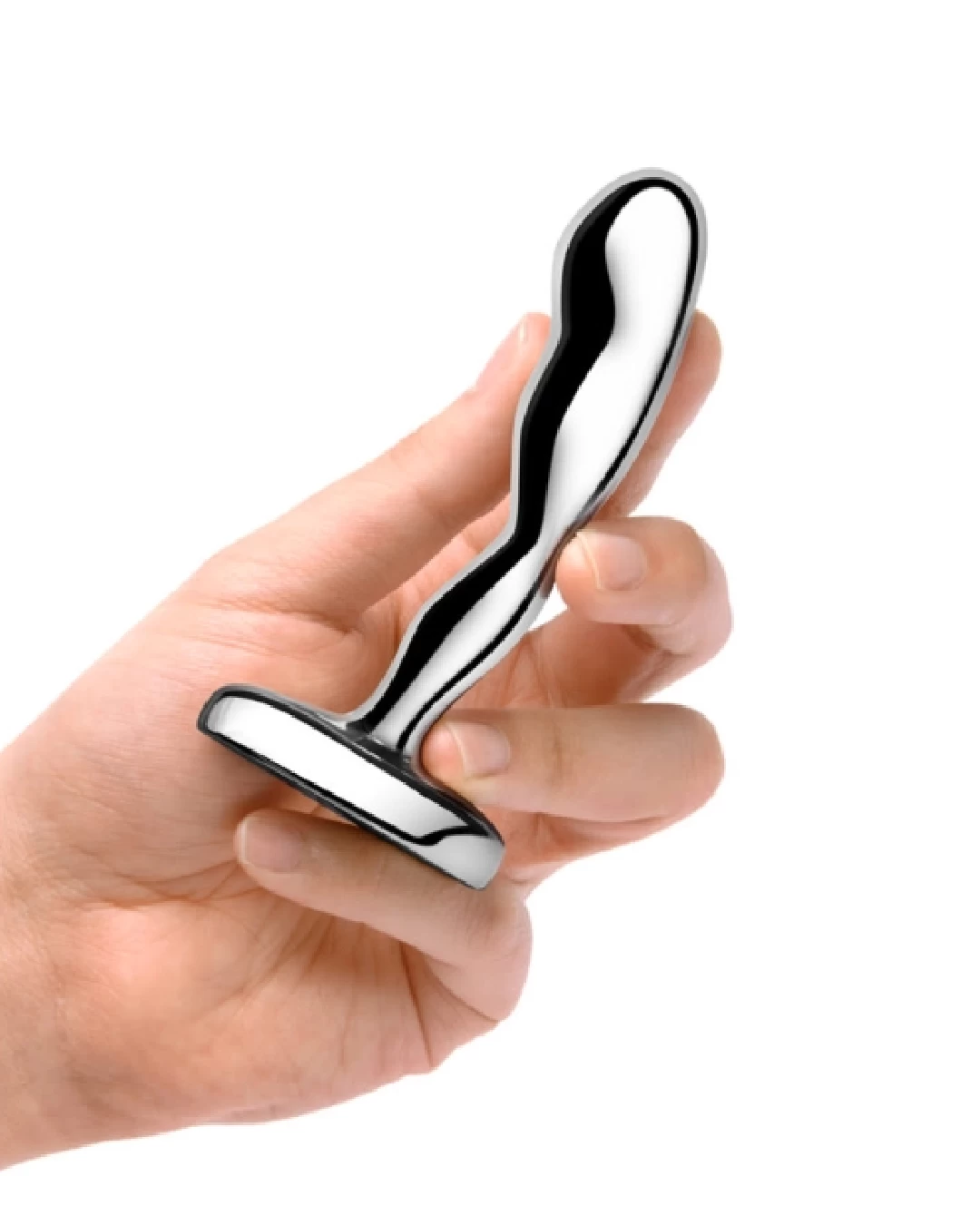 B-Vibe Stainless Steel Weighted Prostate Stimulator