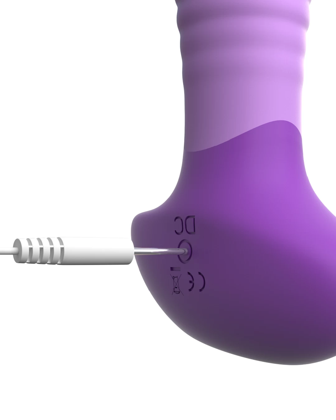 Fantasy For Her Petite Vibrating Purple Butt Plug - Image 6