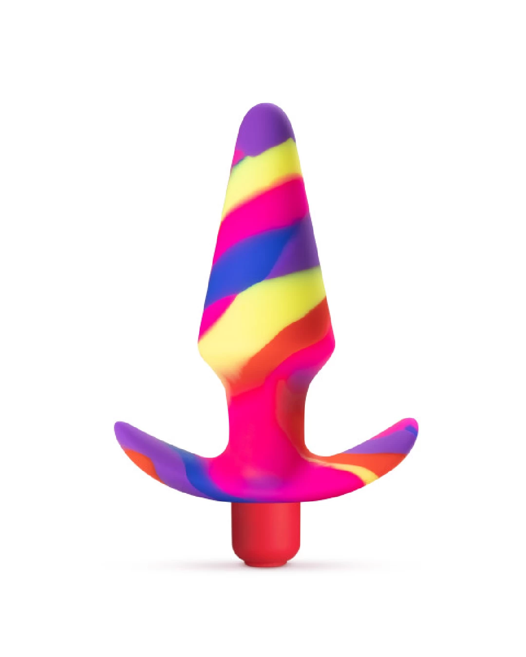 Blush Free Spirit Vibrating 10 Function Beginner Silicone Butt Plug