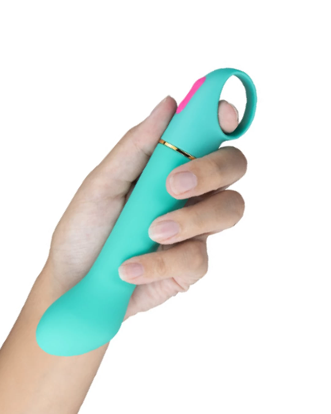 Blush Aria Flirty AF Beginner Teal Silicone G-Spot Vibrator