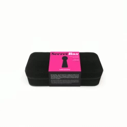 Secret Black Velvet Lockable Toy Storage Box