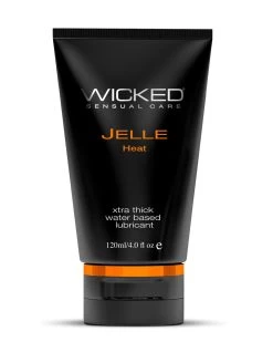 Wicked Jelle Heat Warming Anal Lubricant 4 Oz