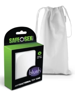 Blush Safe Sex Antibacterial Toy Bag - Medium