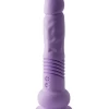 The Velvet Mini Teddy Powerful Thrusting Silicone Dildo - Lilac Zen