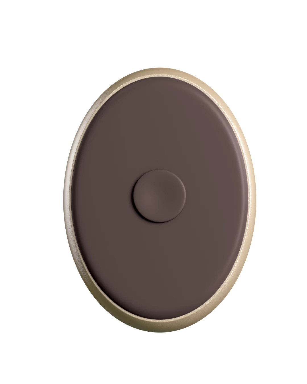 King Cock Elite 9" Vibrating Silicone Dual Density Dildo With Remote - Chocolate - Image 6