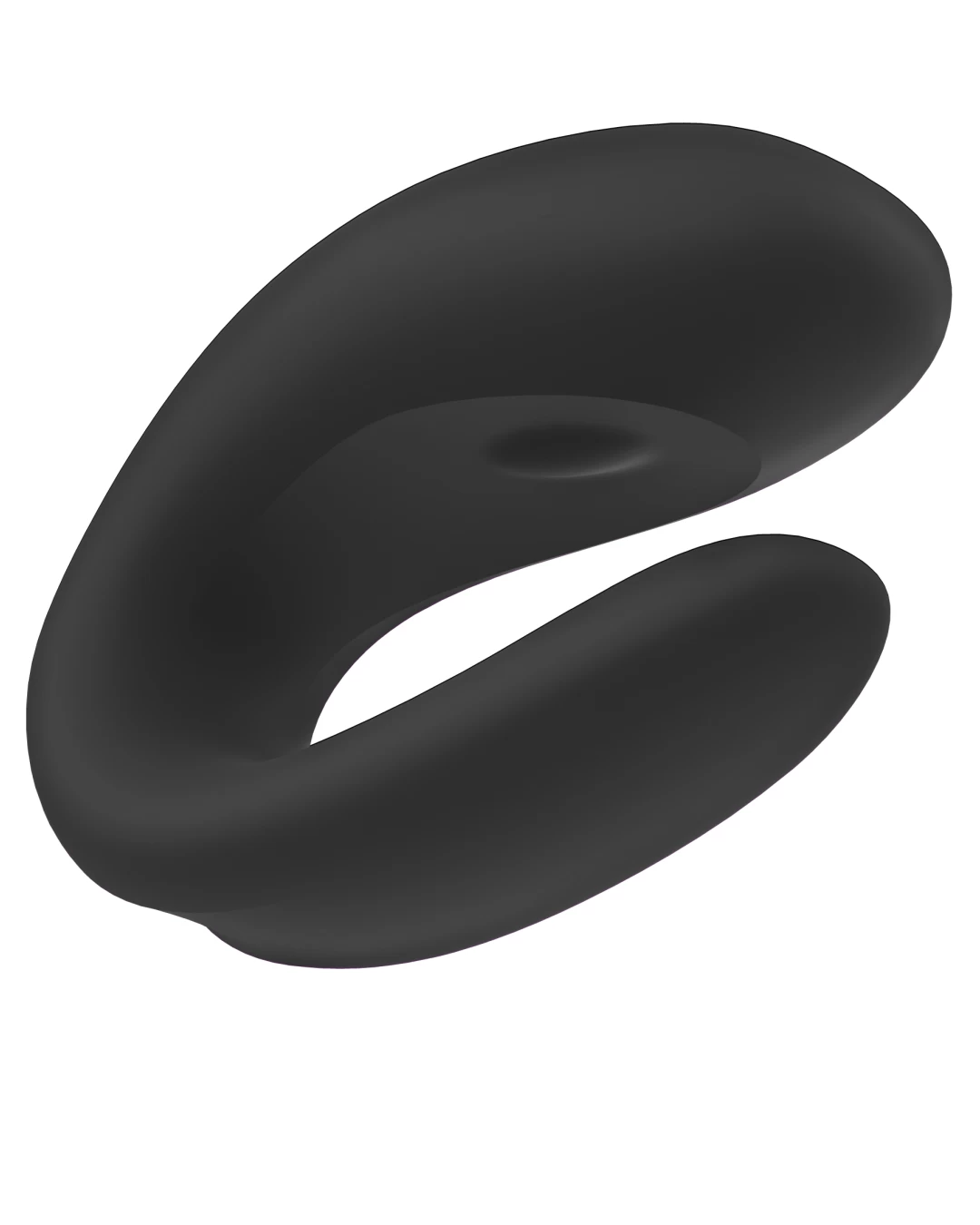 Satisfyer Double Joy Wearable App Controlled Couples Vibrator - Black - Image 3