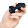 B-vibe Vibrating Jewel Anal Plug M/L - Black