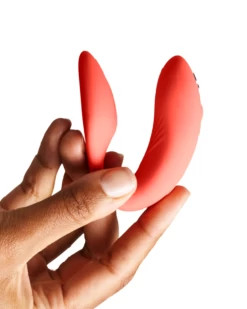 We-Vibe Chorus Remote & App Controlled Couples' Vibrator - Crave Coral