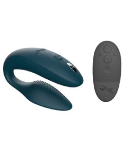 We-Vibe Sync Remote And App Controlled Wearable Couples Vibrator - Green Velvet