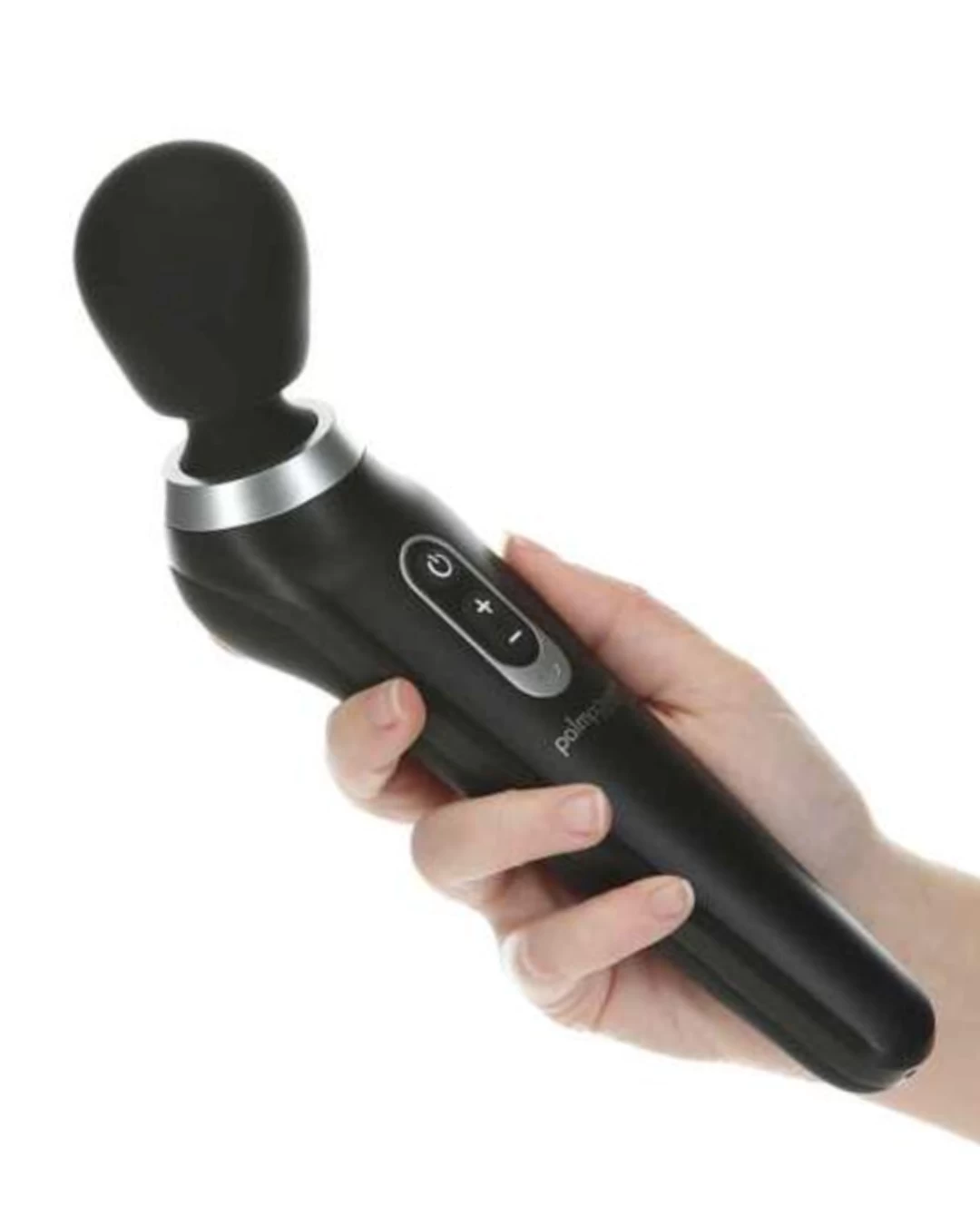 Palm Power Extreme Wand Vibrator - Black