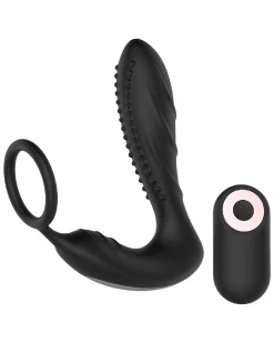 Gender Fluid Enrapt Vibrating Prostate Plug & Cock Ring With Remote