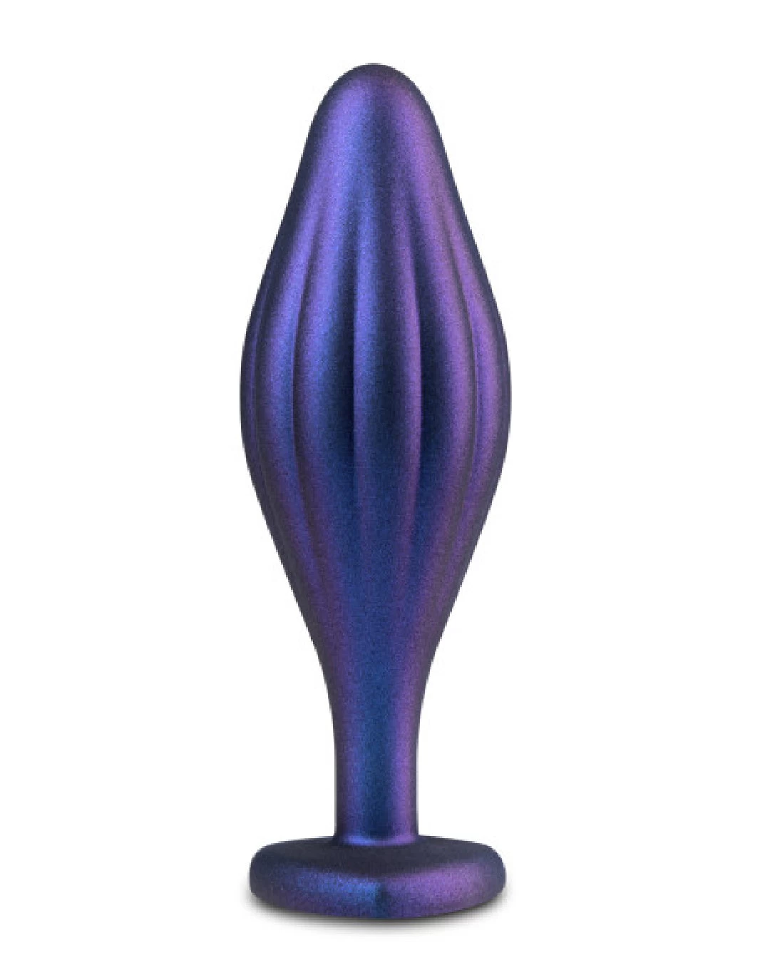 Blush Matrix Wavy Bling Butt Plug With Sparkly Heart Base - Image 2