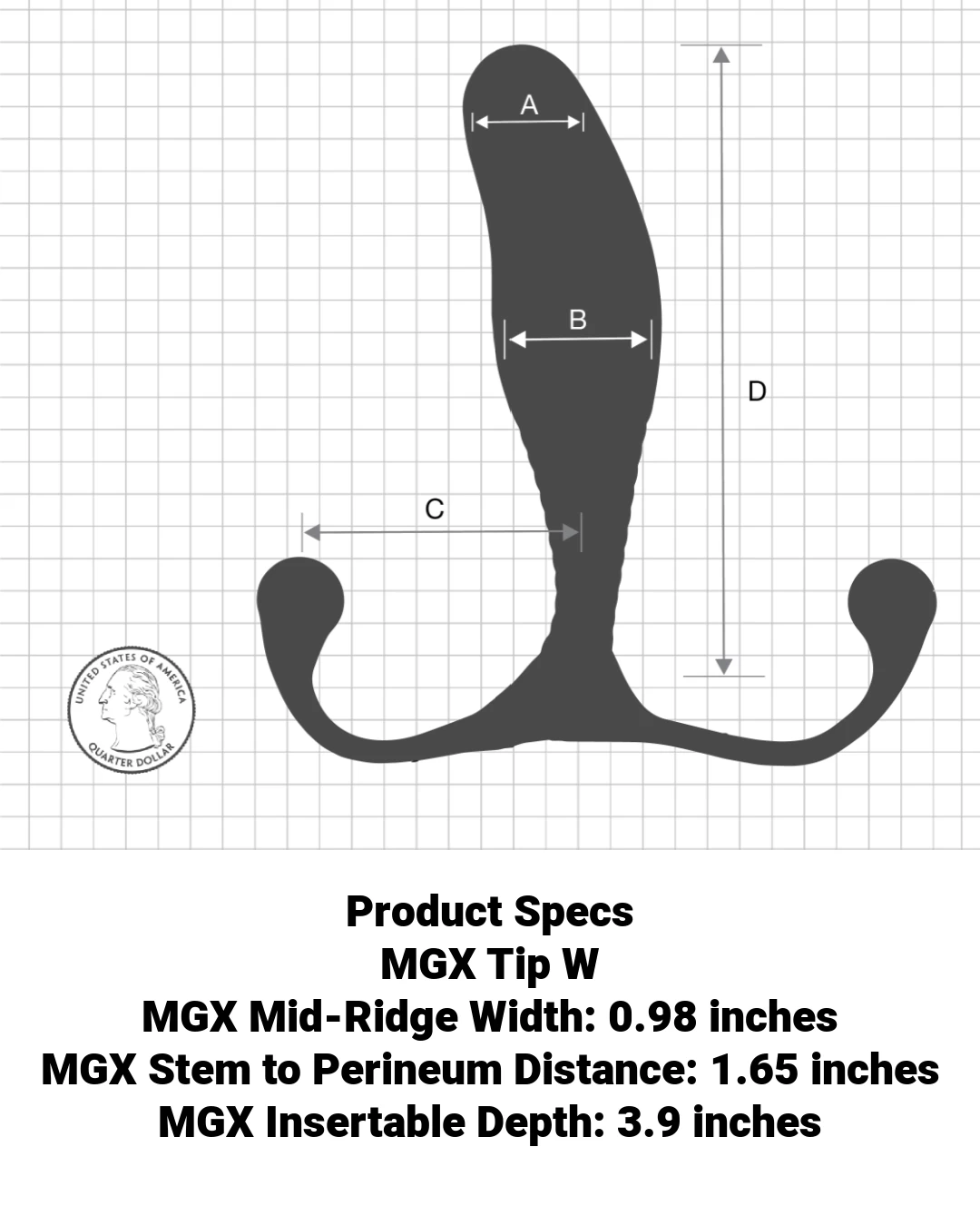 Aneros MGX Trident Hands-Free Prostate Stimulator - Image 2