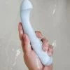 Dame Arc Silicone Waterproof G-Spot Vibrator - Ice Blue