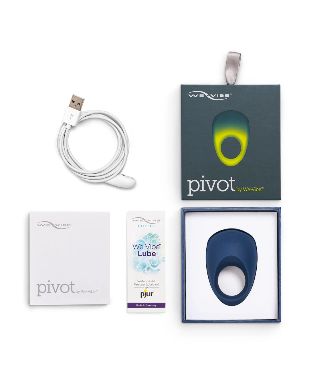 We-Vibe Pivot Vibrating Silicone Rechargeable Penis Ring - Image 3