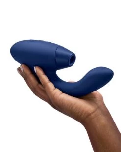 Womanizer Duo 2 Pleasure Air Clitoral & G-Spot Rabbit - Blue