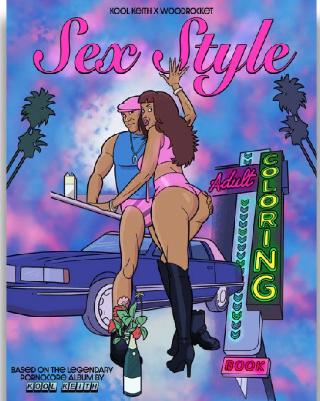 Wood Rocket X Kool Keith Sex Style Coloring Book