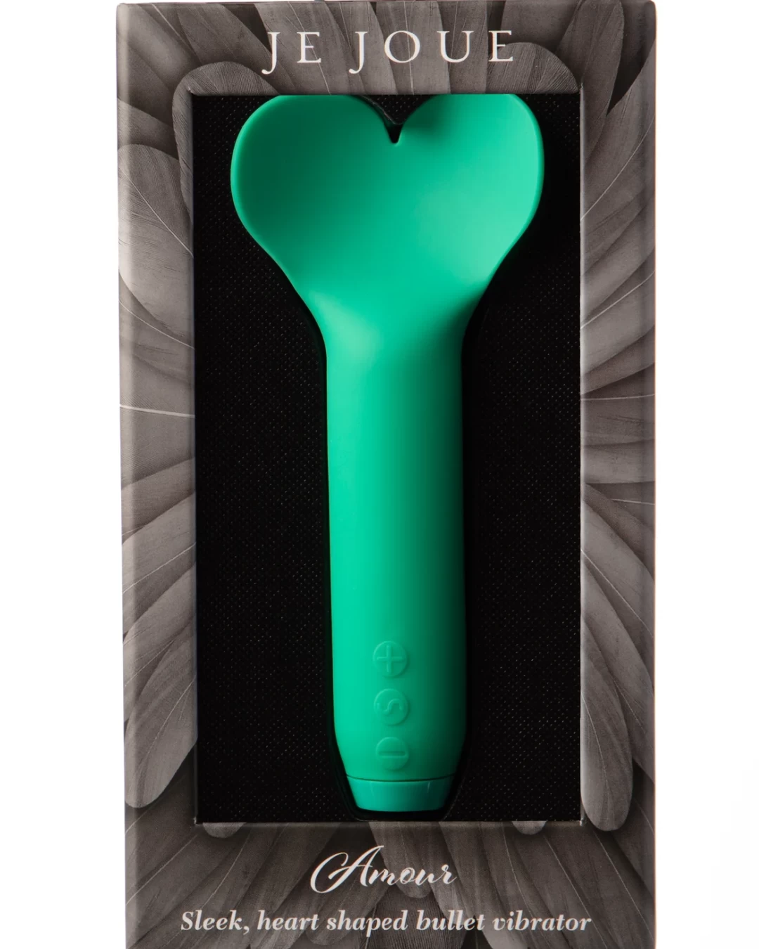 Je Joue Amour Heart Shaped Tip Bullet Vibrator - Green - Image 3