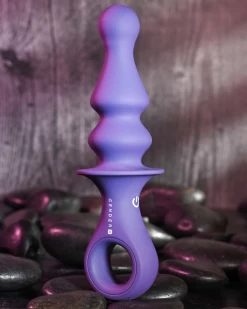 Ring Pop Powerful Vibrating Butt Plug With Finger Loop