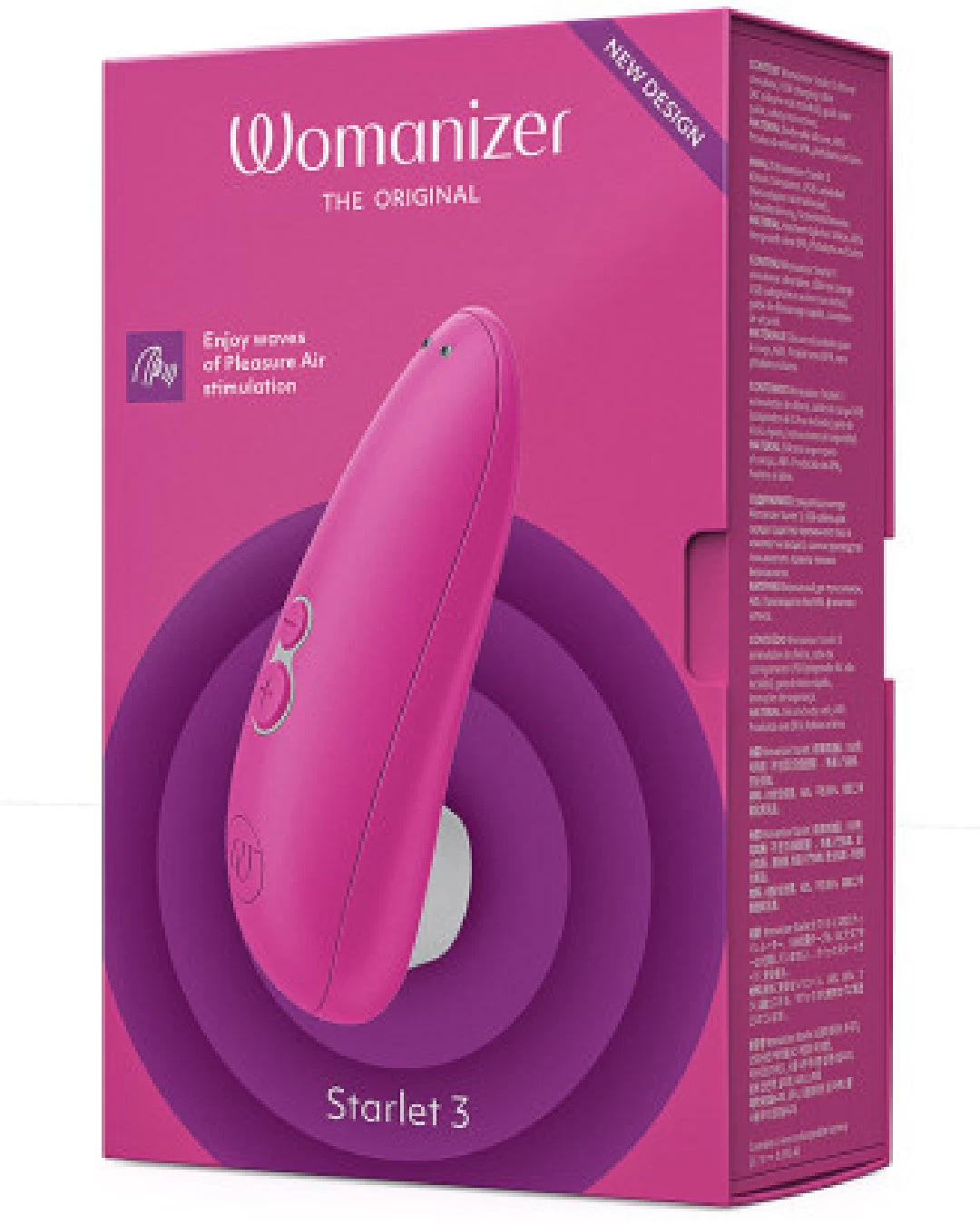Womanizer Starlet 3 Pleasure Air Clitoral Stimulator - Pink - Image 3