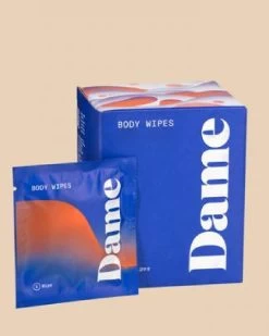 Dame Aloe Infused Intimate Body Wipes - 15 Count