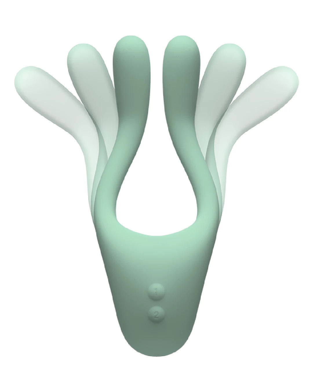 Doc Johnson Tryst V2 Bendable Multi Purpose Vibrator With Remote - Green - Image 2