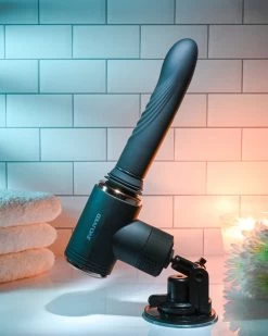 Too Hot To Handle Thrusting Heating Sex Machine With Mount