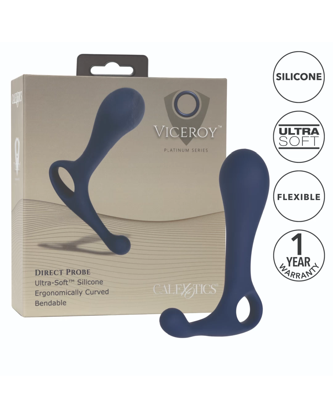 CalExotics Viceroy Direct Butt Plug & Prostate Stimulator - Image 5