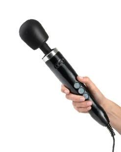 Doxy Die Cast Extra Powerful Wand Vibrator - Black