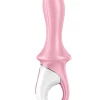 Satisfyer Air Pump Inflatable Textured G-Spot Or Prostate Vibrator