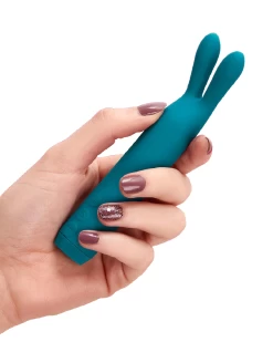 Je Joue Powerful Bullet With Flexible Rabbit Ears - Teal