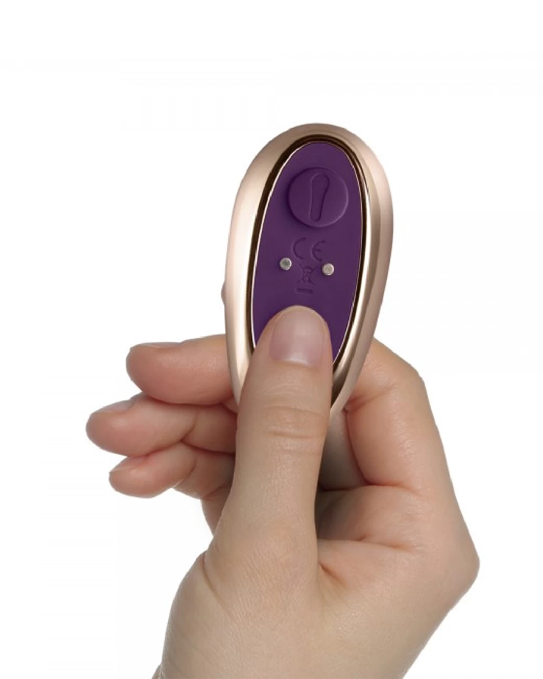 Rocks Off Cocktail Remote Control Couples' Vibrator - Purple - Image 4