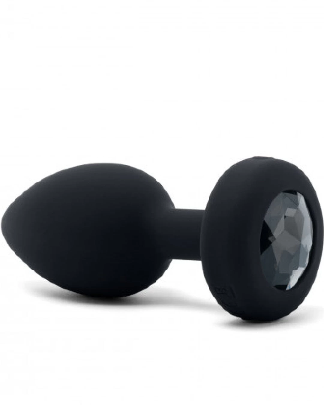 B-vibe Vibrating Jewel Anal Plug M/L - Black - Image 5