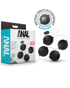 Blush Anal Adventures Silicone Pleasure Balls