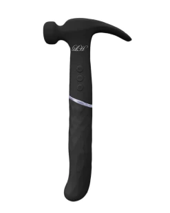 Love Hamma Pulsating Double Ended G-Spot Vibrator - Black