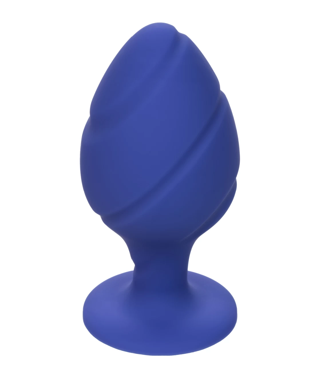 CalExotics Cheeky Blue Silicone Butt Plugs: Set 2 Graduated - Image 7