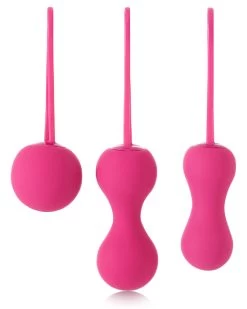 Je Joue Ami Kegel Ball Exerciser Set - Pink